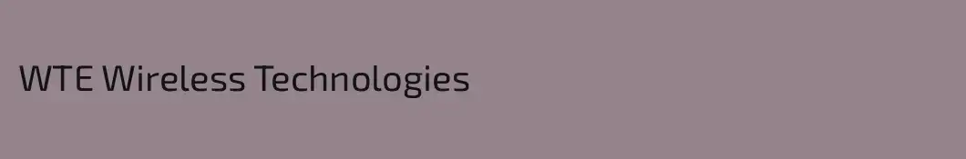 WTE Wireless Technologies